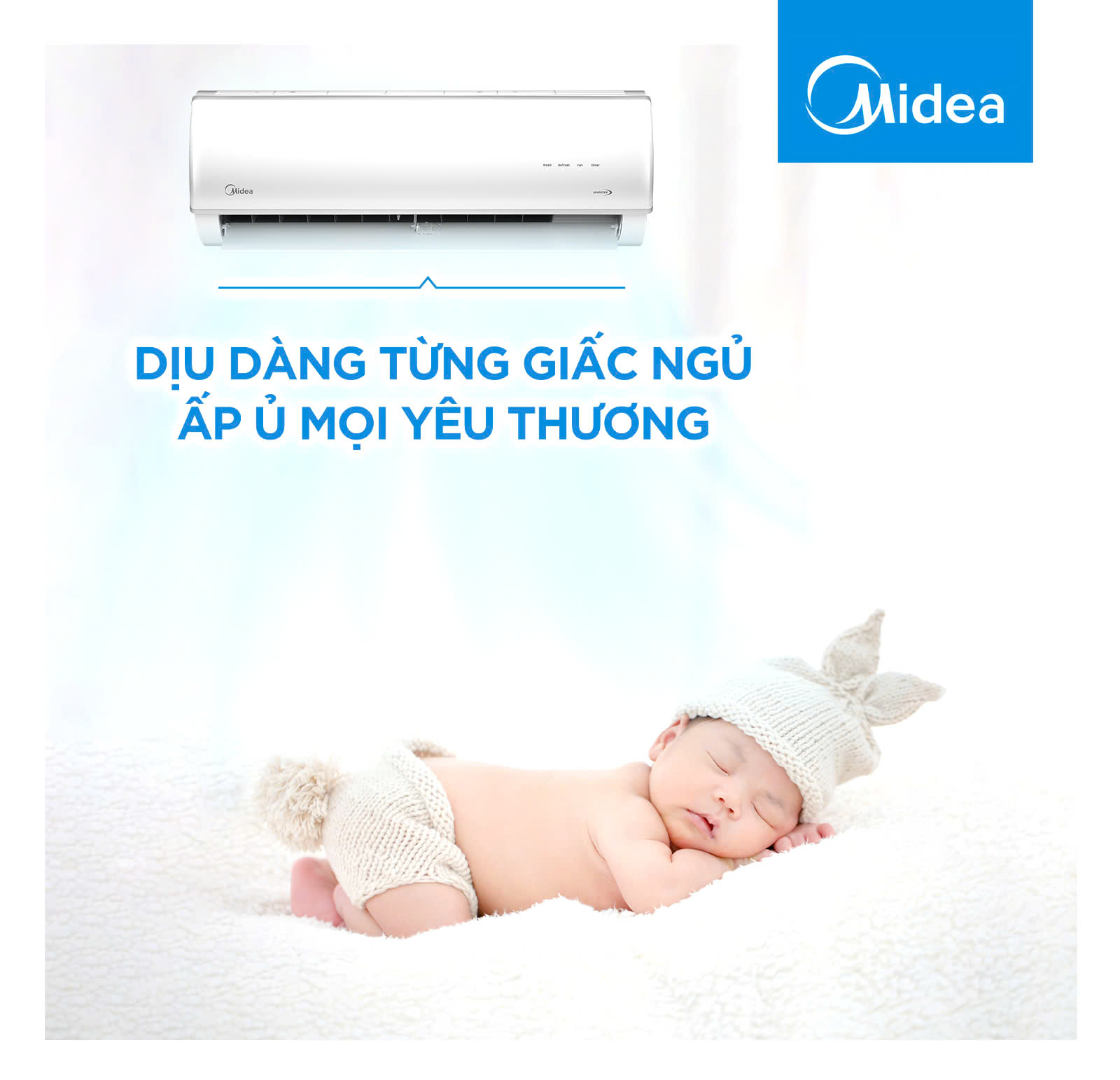 MSAFBU-10HRDN8 Điều hòa Midea 9000Btu 2 chiều inverter